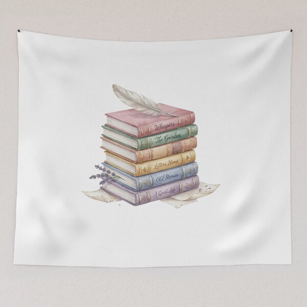 Item preview, Book Stack designed and sold by ArcticFoxStudio.
