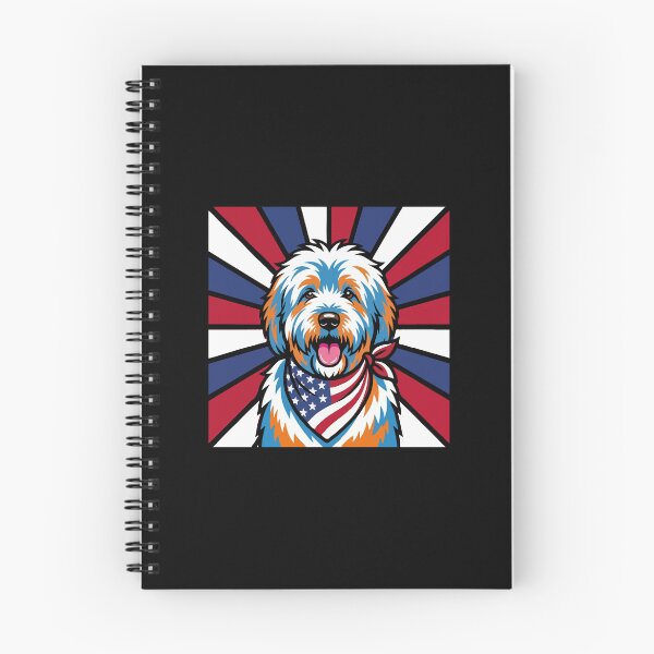 Item preview, Old English Sheepdog 4th of July Dog – Patriotic USA Puppy Gift designed and sold by The Real Life Symphony.