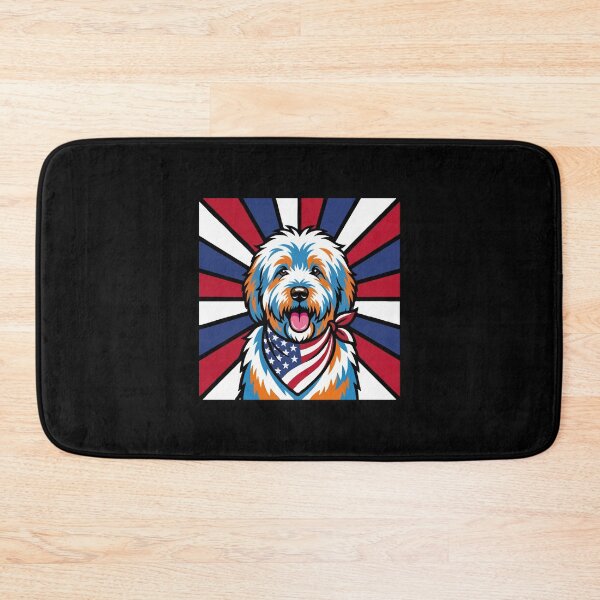Item preview, Old English Sheepdog 4th of July Dog – Patriotic USA Puppy Gift designed and sold by The Real Life Symphony.