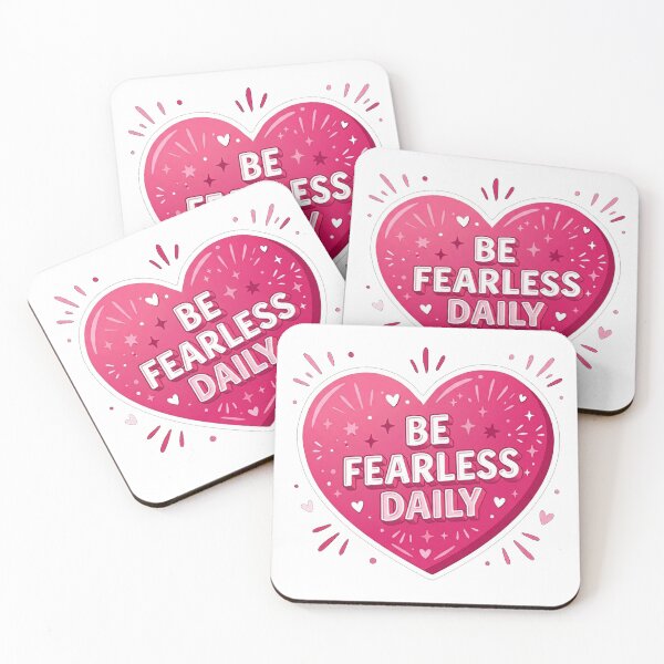 Item preview, Be Fearless Daily Heart Inspiration designed and sold by Owcomm.