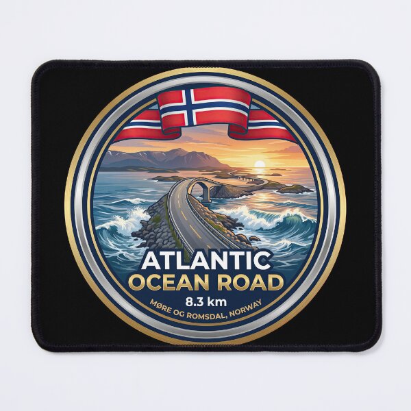 Item preview, Atlantic Ocean Road Bridges Above The Atlantic designed and sold by enzoade.