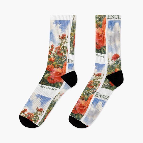 Item preview, English Roses Meet the Sky ?☁️ designed and sold by Blueberry-art23.