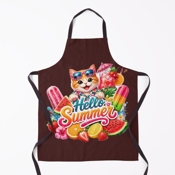 Item preview, Kawaii Summer Cat designed and sold by california87.