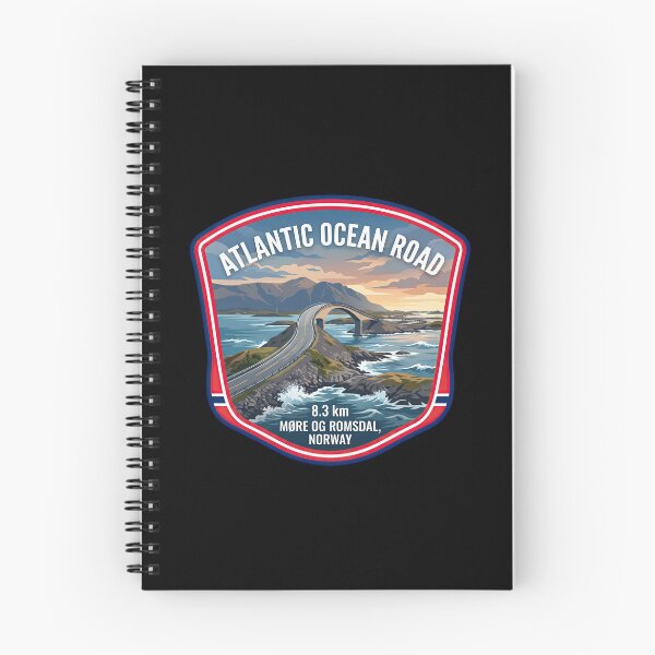 Item preview, Atlantic Ocean Road Legendary Norwegian Route designed and sold by enzoade.