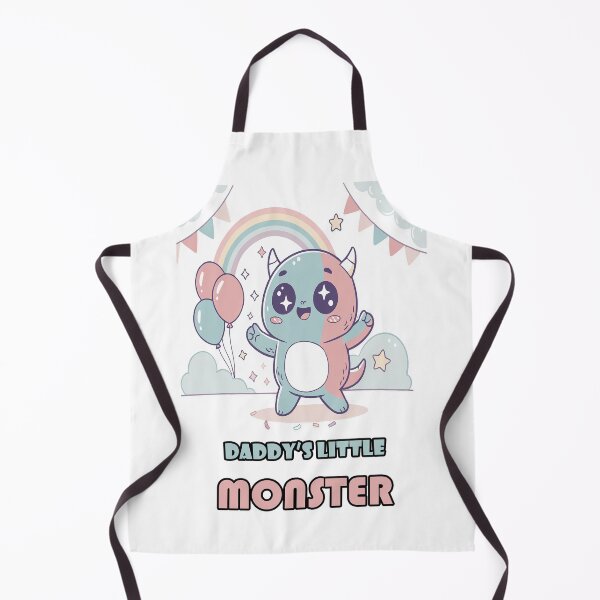Item preview, Daddy's Little Monster Kids T-Shirt | Cute Kawaii Monster Design designed and sold by Amber Sky Creations.