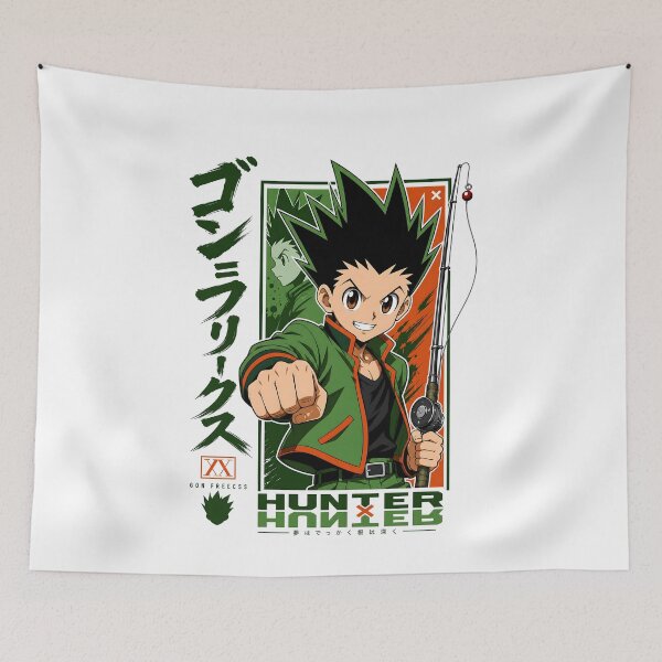 Item preview, Green Spiky Hair Boy Fishing Rod Vector designed and sold by sidki-SDK.