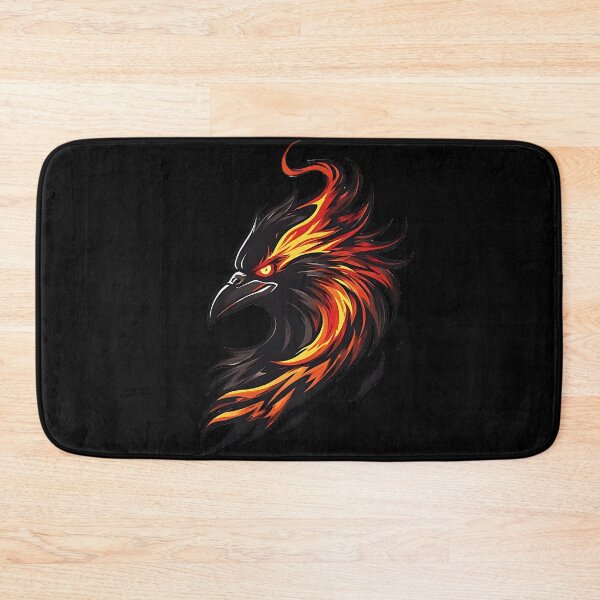 Item preview, Fierce Flaming Eagle Mascot Vector designed and sold by UrbanPrts.