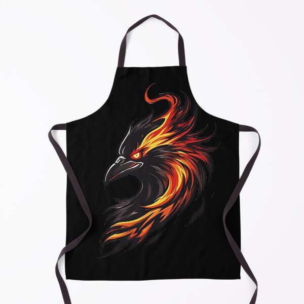 Item preview, Fierce Flaming Eagle Mascot Vector designed and sold by UrbanPrts.