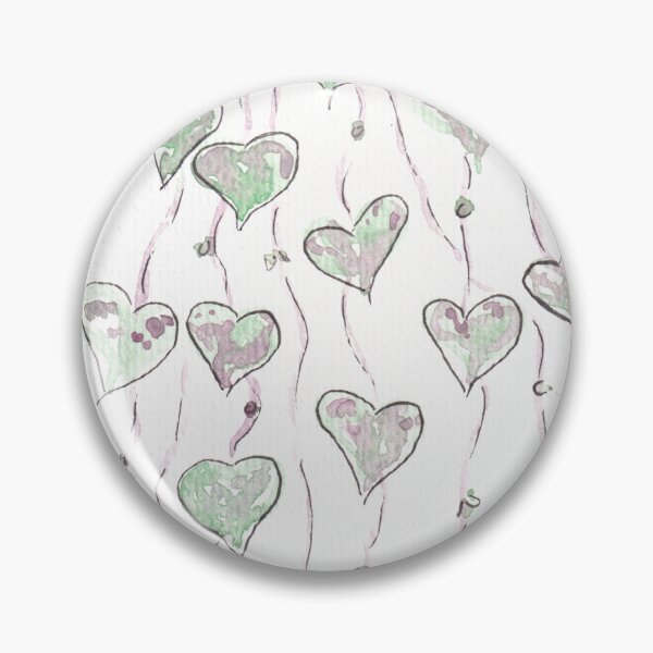 Item preview, String of Hearts designed and sold by Kirsten Robinson Art.