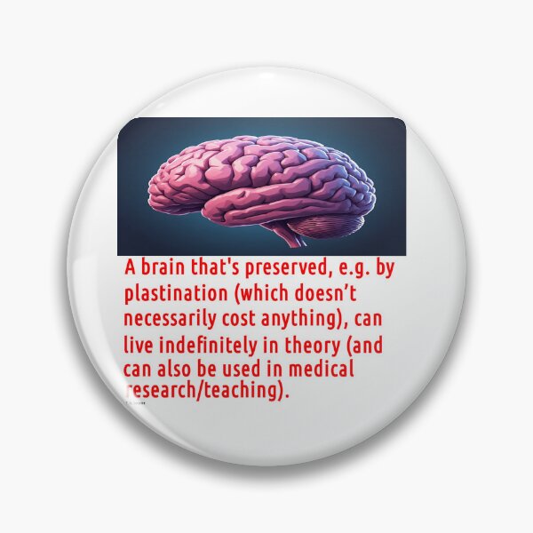 Item preview, Brain Preservation Message #17 designed and sold by t-a-sename.