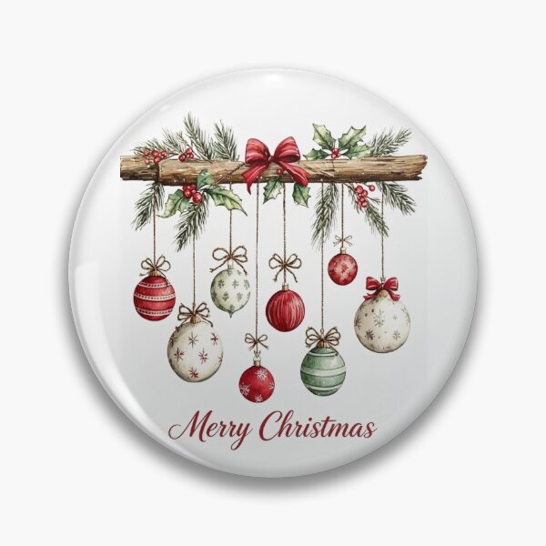 Item preview, Merry Christmas a collection of festive baubles designed and sold by carlsmart1.