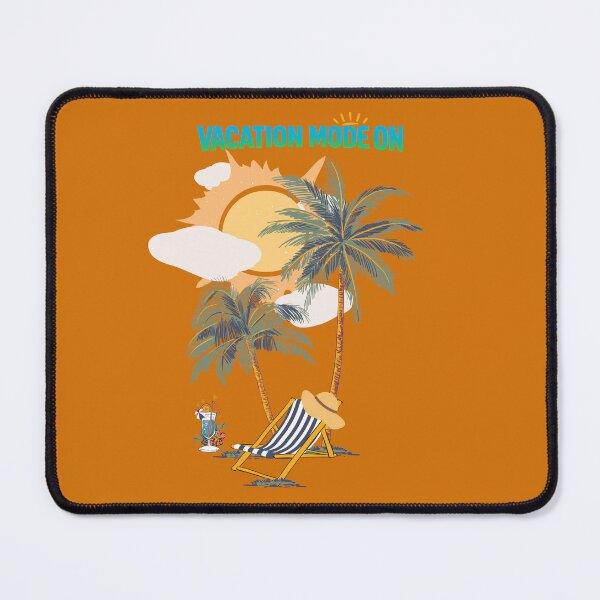 Artikelvorschau, Vacation Mode On Tropical Beach Chair Palm Trees Summer . entworfen und verkauft von LunaPrintCo.