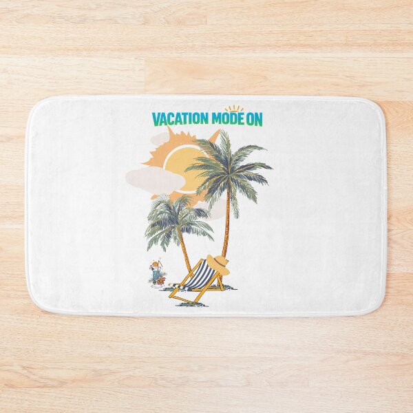 Artikelvorschau, Vacation Mode On Tropical Beach Chair Palm Trees Summer . entworfen und verkauft von LunaPrintCo.