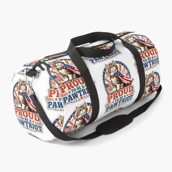 Item preview, Proud To Be A Pawtriot Exotic shorthair Cat – Patriotic 4th of July USA Cat Lover Gift designed and sold by Bettybee00.