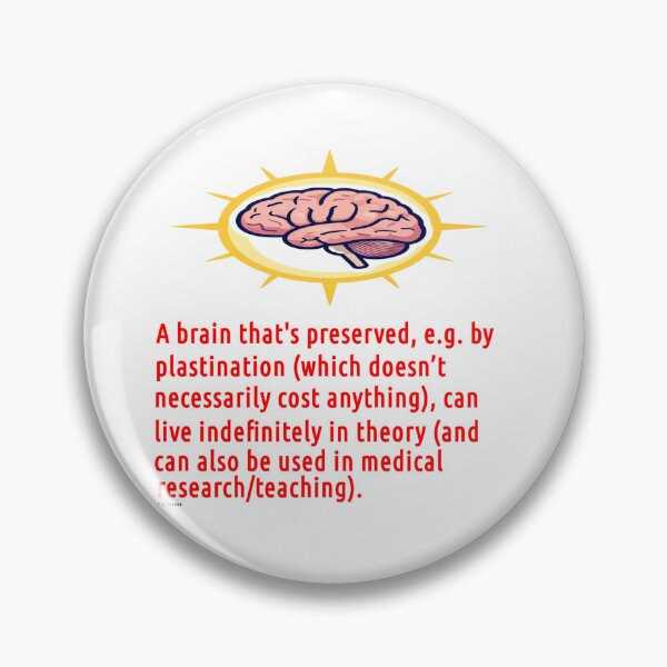 Item preview, Brain Preservation Message #18 designed and sold by t-a-sename.