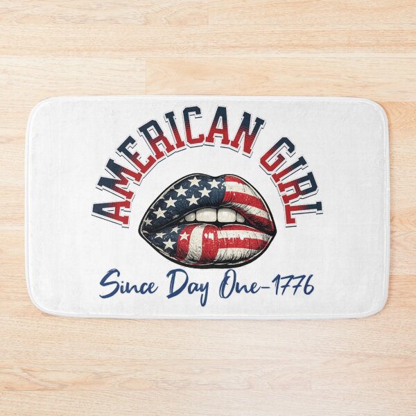 Item preview, American Girl Since 1776 Patriotic Lips Design designed and sold by DjFreeq.
