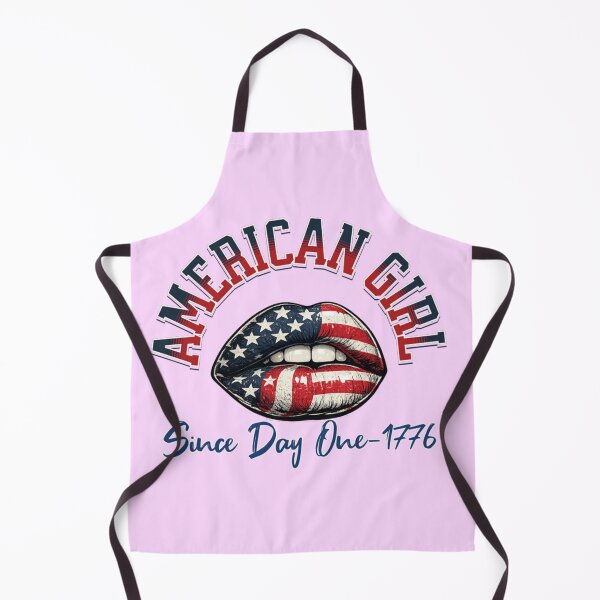 Item preview, American Girl Since 1776 Patriotic Lips Design designed and sold by DjFreeq.