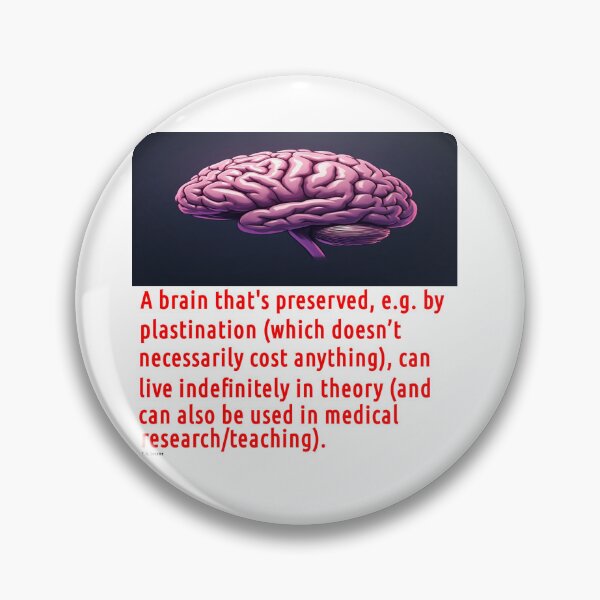 Item preview, Brain Preservation Message #19 designed and sold by t-a-sename.