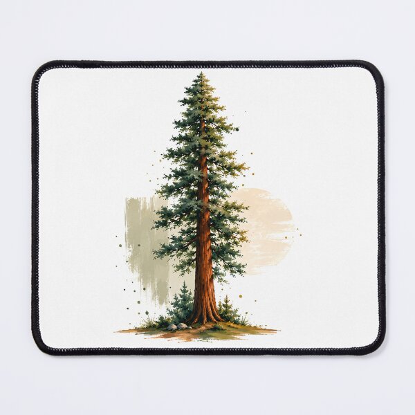 Item preview, Majestic Redwood Pine Watercolor designed and sold by StudioBloodmoon.