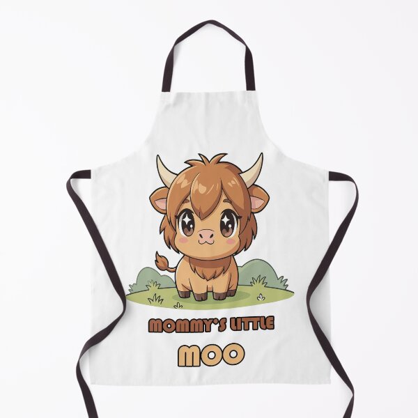 Item preview, Mommy's Little Moo Kids T-Shirt | Cute Highland Cow Design designed and sold by Amber Sky Creations.