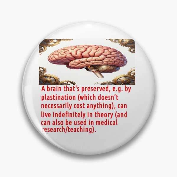 Item preview, Brain Preservation Message #21 designed and sold by t-a-sename.