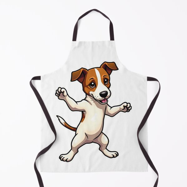Item preview, Jack Russell Terrier bailando de pie sobre sus patas traseras designed and sold by Prints by Mat.