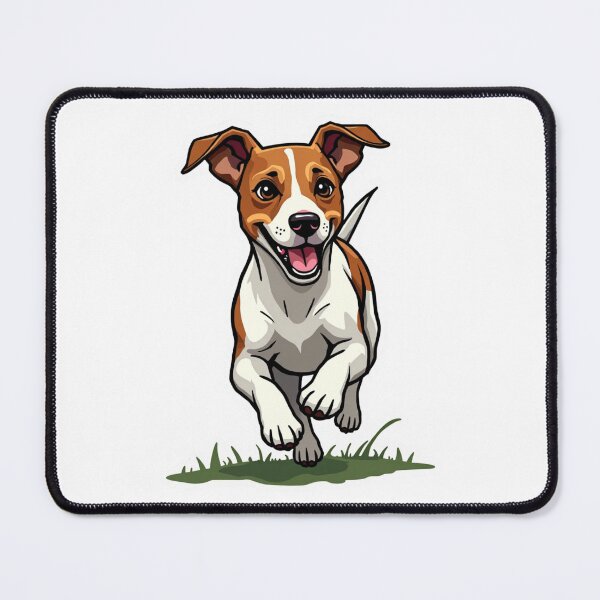 Item preview, Running Jack Russell Terrier on grass designed and sold by Prints by Mat.