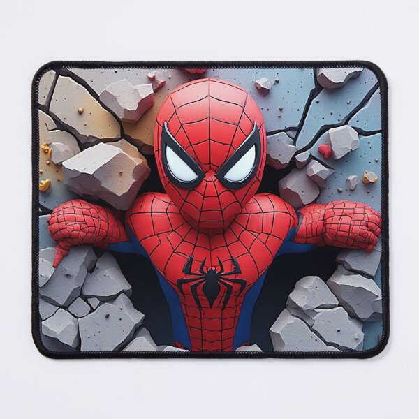 Item preview, Spider-Man Dynamic Wall Crash Superhero Scene designed and sold by Cute Animals And Royal Art.