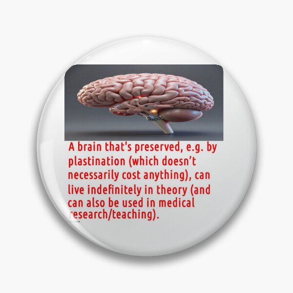 Item preview, Brain Preservation Message #5 designed and sold by t-a-sename.