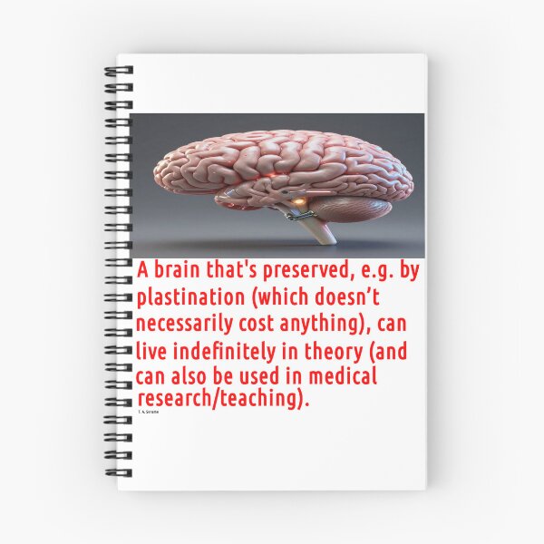 Item preview, Brain Preservation Message #5 designed and sold by t-a-sename.