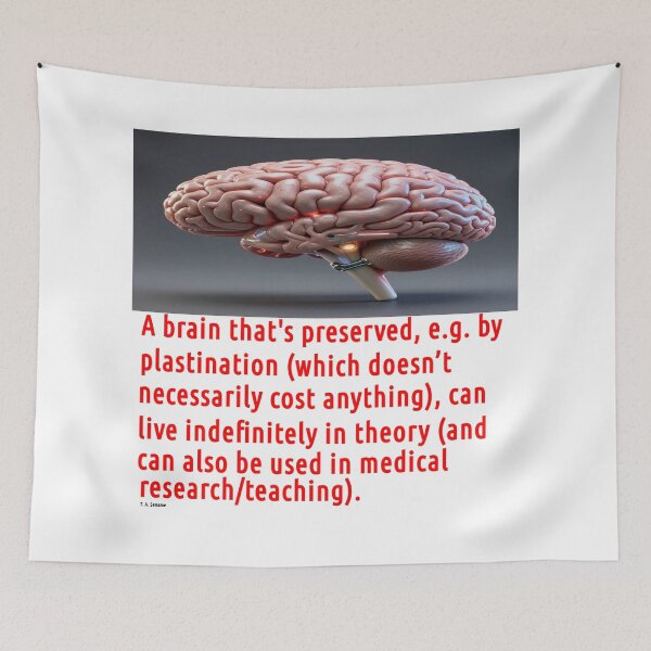 Item preview, Brain Preservation Message #5 designed and sold by t-a-sename.