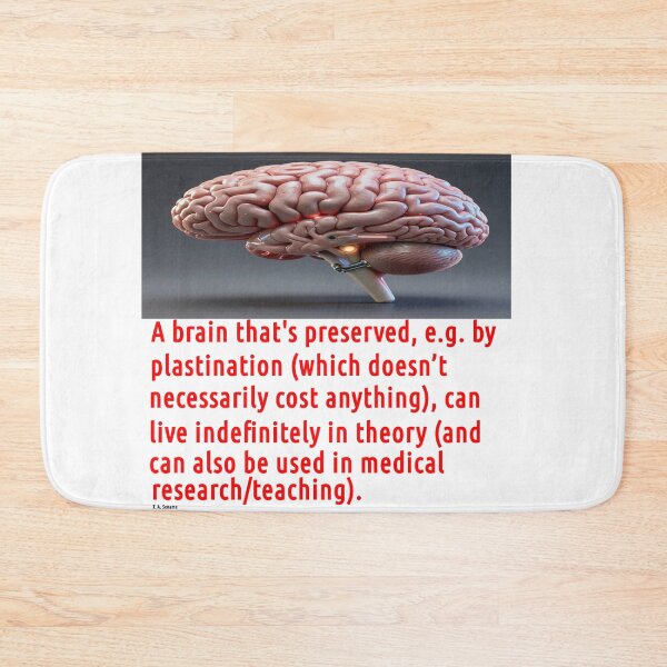Item preview, Brain Preservation Message #5 designed and sold by t-a-sename.