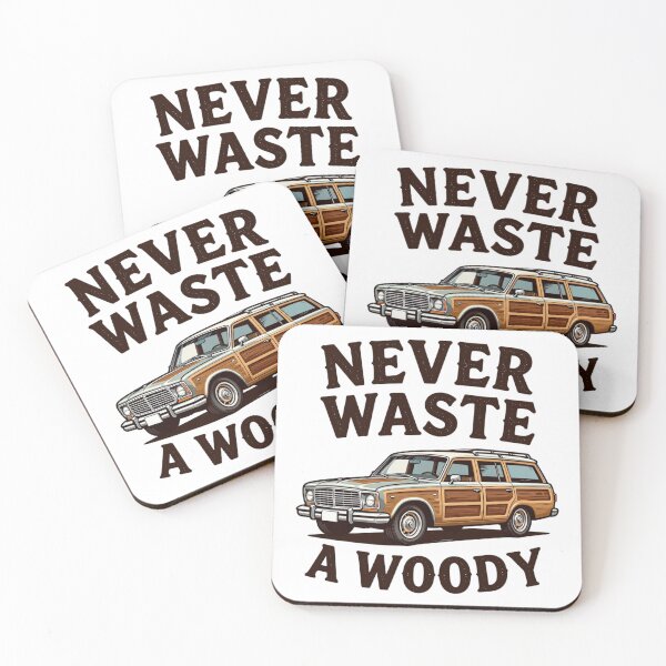 Item preview, Never Waste a Woody T-Shirt | Classic Woody Wagon Car Shirt | Vintage Hot Rod Graphic Tee | Retro Car Enthusiast Gift designed and sold by Henrysink.
