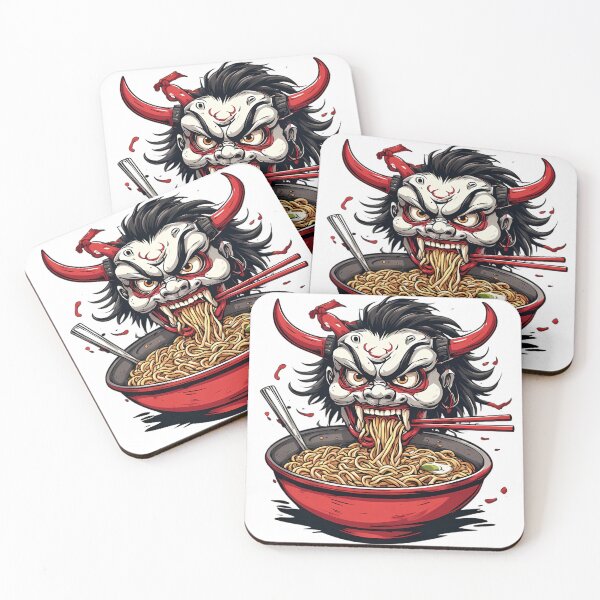 Item preview, The Hungry Yokai: Noodle Demon Edition designed and sold by creativepers.