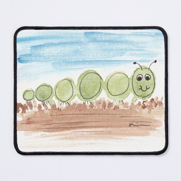 Item preview, Cute Little Caterpillar designed and sold by Kirsten Robinson Art.