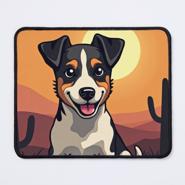 Item preview, Jack Russell Terrier in the desert designed and sold by Prints by Mat.
