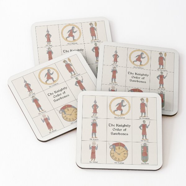 Item preview, The Knightly Order of Sawbones designed and sold by Drawinism.