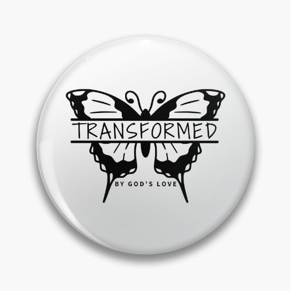 Item preview, Transformed by God's Love – Black Design  designed and sold by MoriaStore.