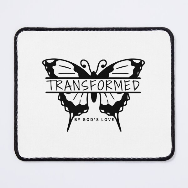 Item preview, Transformed by God's Love – Black Design  designed and sold by MoriaStore.