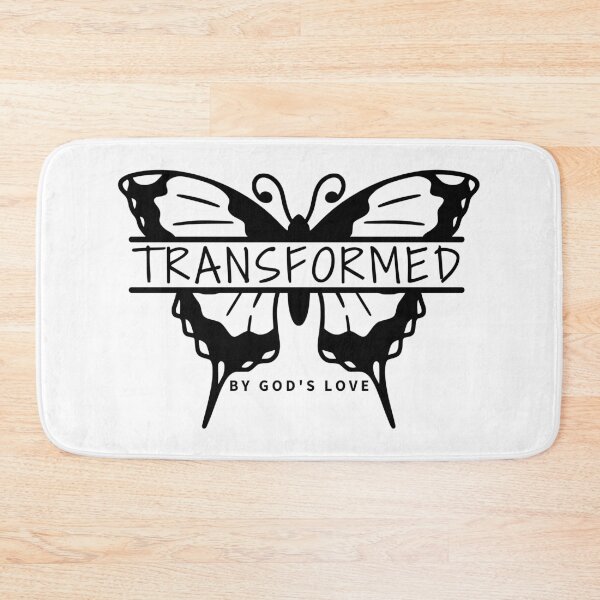 Item preview, Transformed by God's Love – Black Design  designed and sold by MoriaStore.