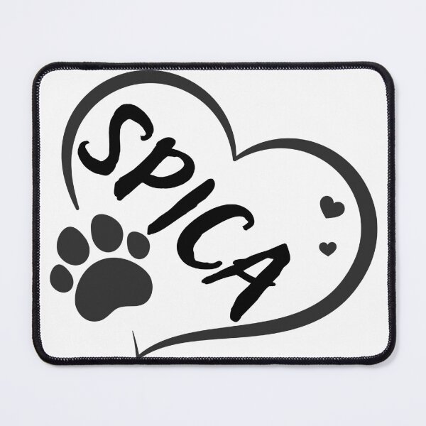 Item preview, Spica cat in a heart with a paw, great gift for dog or cat owners designed and sold by OCS1337.