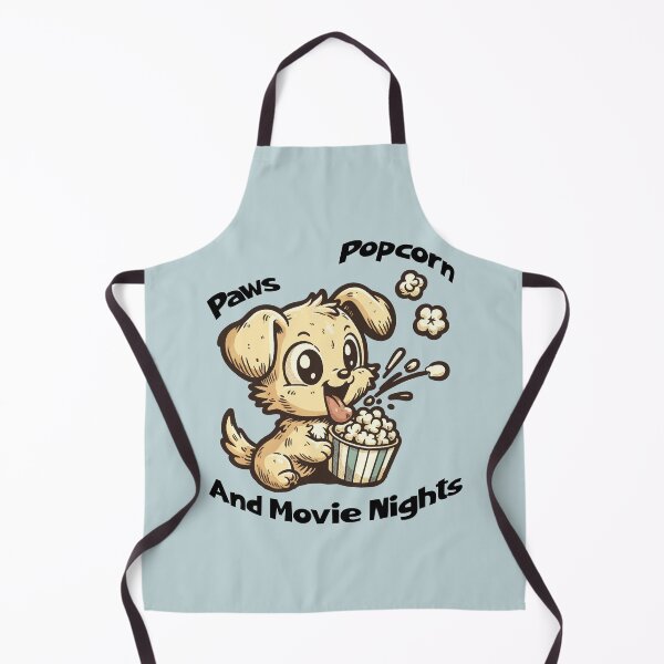 Item preview, Cute Puppy Movie Night Popcorn – Kawaii Dog Lover Design designed and sold by Sachie's Studio.