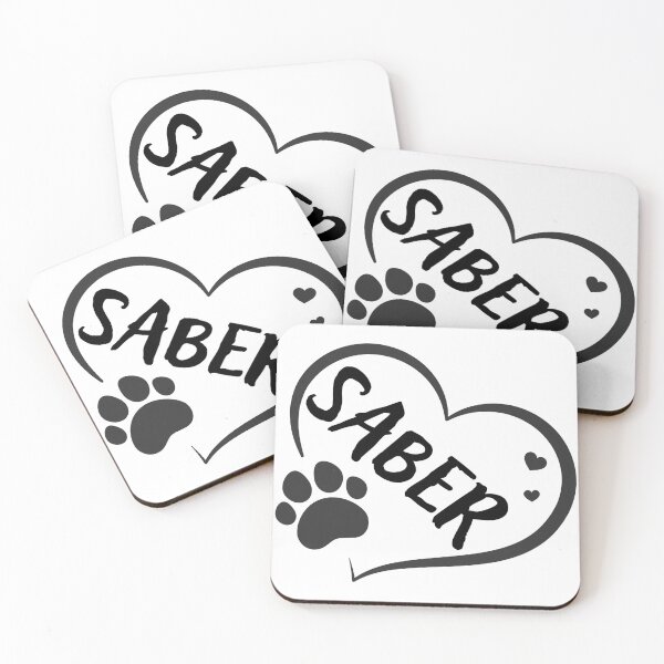 Item preview, Saber cat in a heart with a paw, great gift for dog or cat owners  designed and sold by OCS1337.