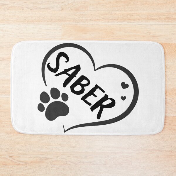 Item preview, Saber cat in a heart with a paw, great gift for dog or cat owners  designed and sold by OCS1337.