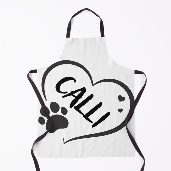 Item preview, Calli cat in a heart with a paw, great gift for dog or cat owners designed and sold by OCS1337.