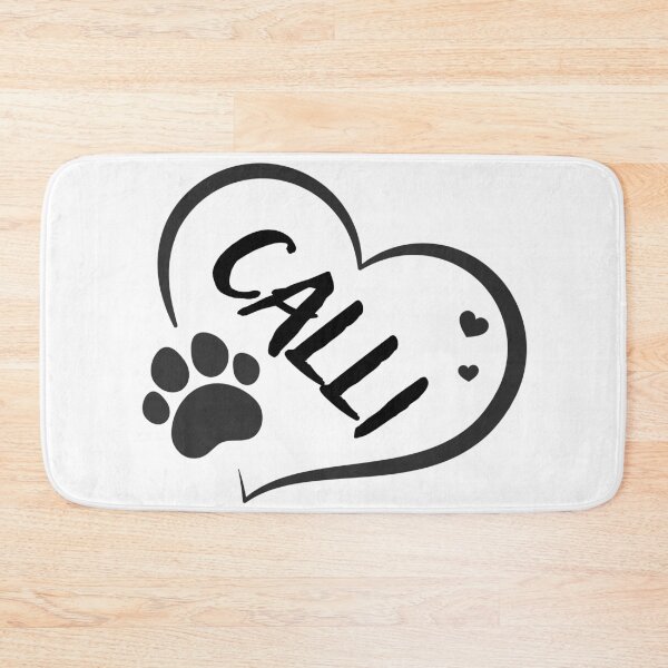 Item preview, Calli cat in a heart with a paw, great gift for dog or cat owners  designed and sold by OCS1337.