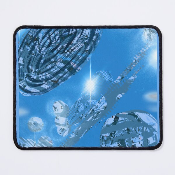 Item preview, Bright Blue Galaxy designed and sold by marigold corner design.