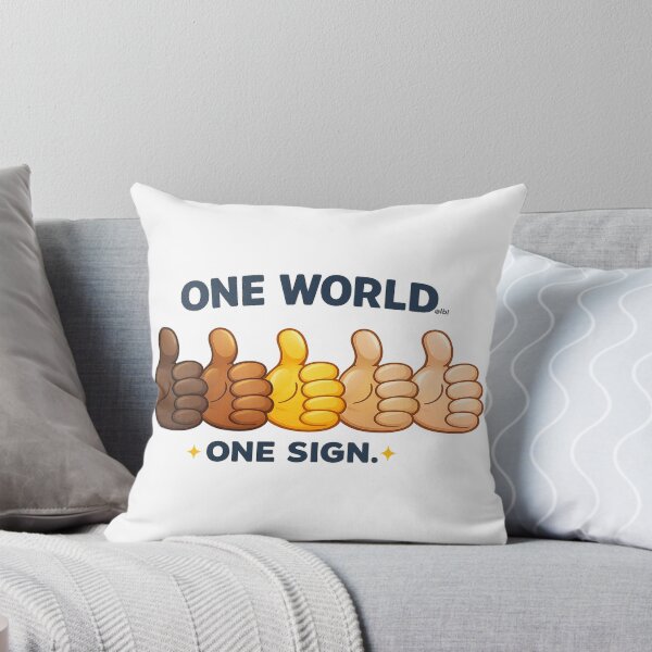 Item preview, One World, One Sign designed and sold by lbl-shop.