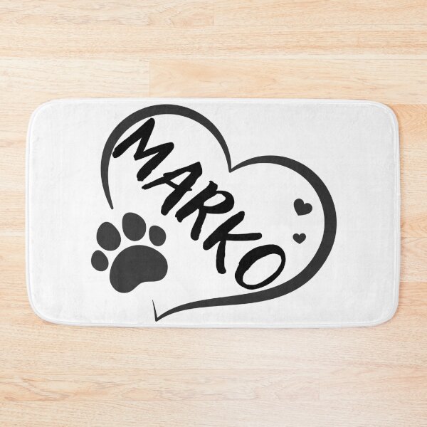 Item preview, Marko cat in a heart with a paw, great gift for dog or cat owners  designed and sold by OCS1337.