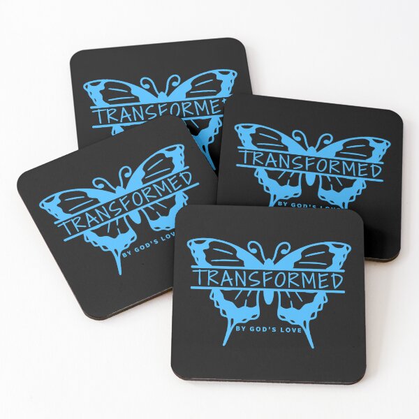 Item preview, Transformed by God's Love – Sky Blue Design designed and sold by MoriaStore.